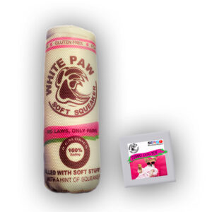 Tumbo White Paw Soft Seltzer Plush Can