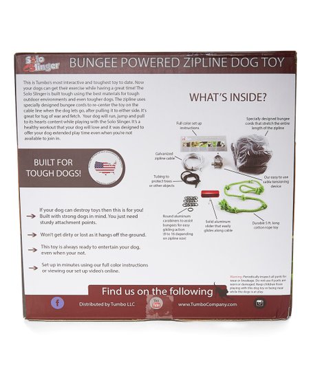 50ft Solo Slinger Zipline Toy with 100ft Cable - Image 2