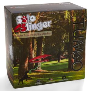 50ft Solo Slinger Zipline Toy with 150ft Cable