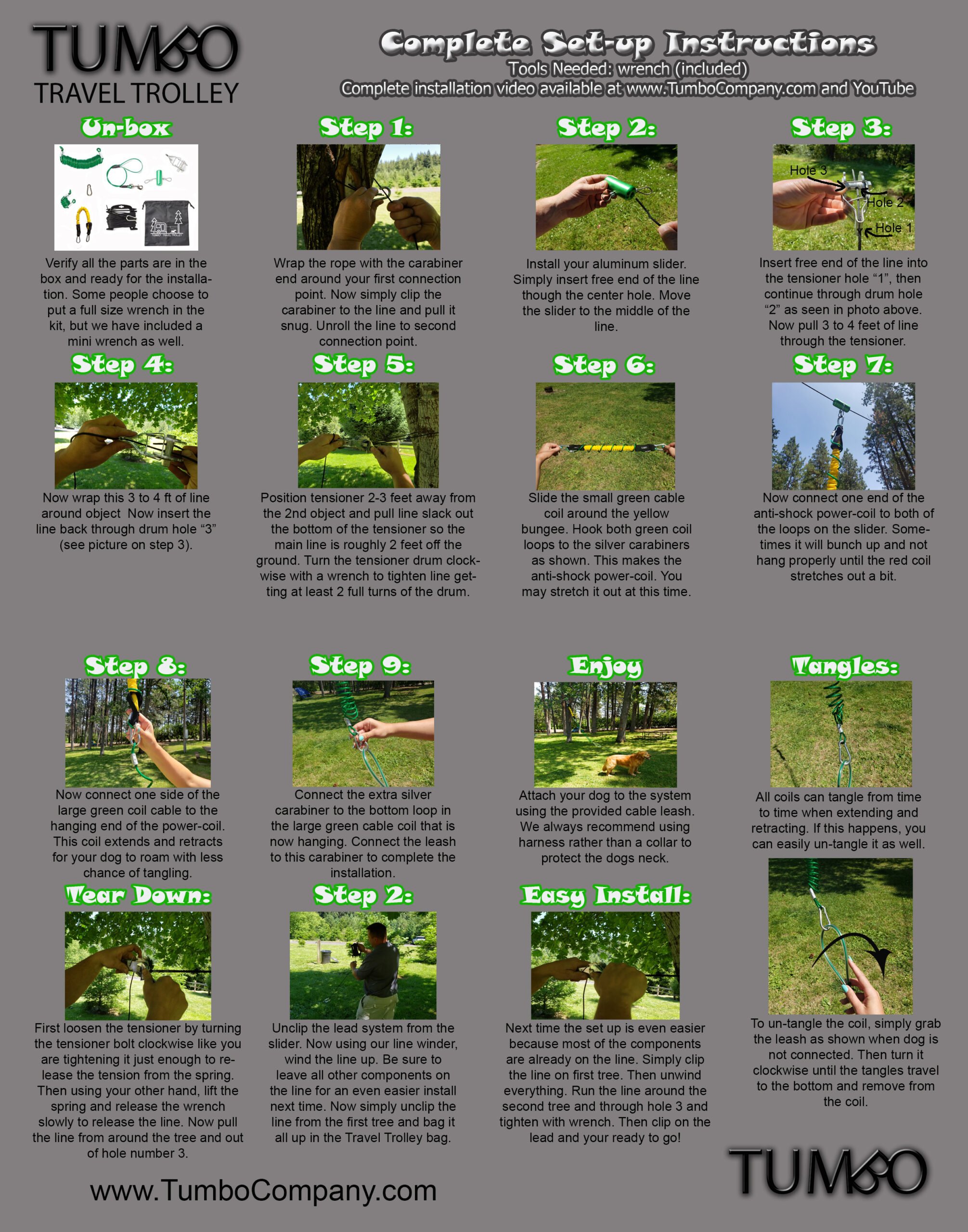 Travel Trolley Instuctions One Page